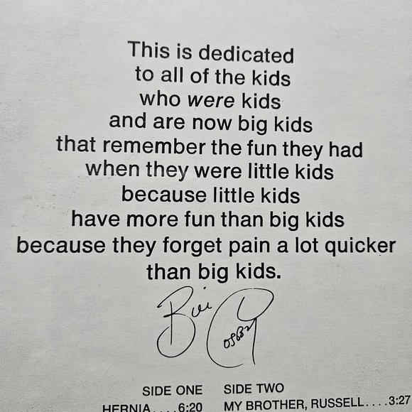 Bill Cosby When I Was A Kid Album Record LP 1971 Fat Albert SEALED NEVER OPENED - Picture 7 of 10